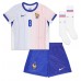 Maglie da calcio Francia Aurelien Tchouameni #8 Seconda Maglia Bambino Europei 2024 Manica Corta (+ Pantaloni corti)